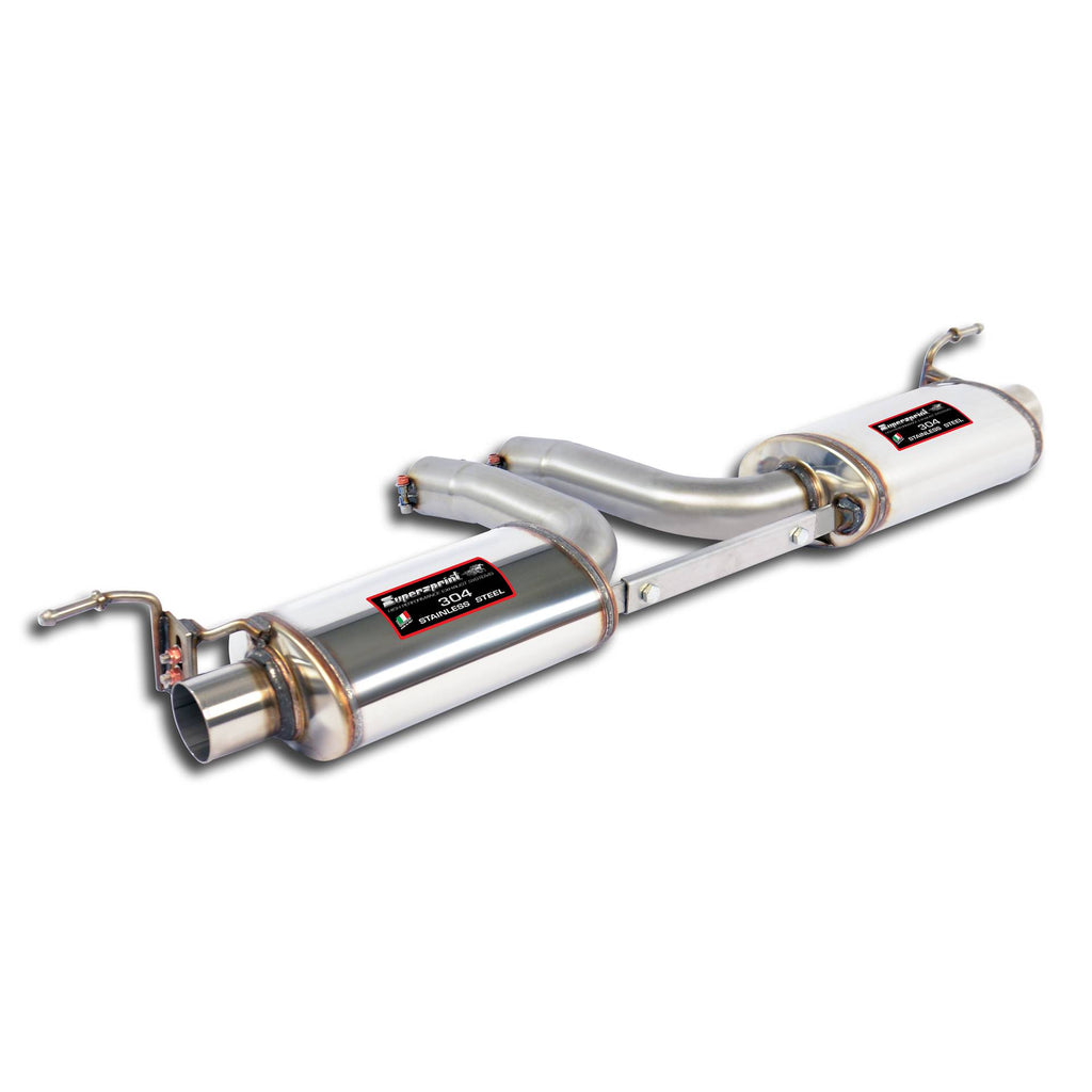 Supersprint BMW F85 X5M / F86 X6M Rear Exhaust "Racing - Twin Canister" Right - Left