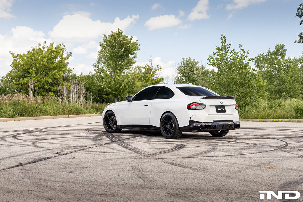 Acexxon G42 2-Series M-Sport Rear Reflector Insert Set - Honeycomb