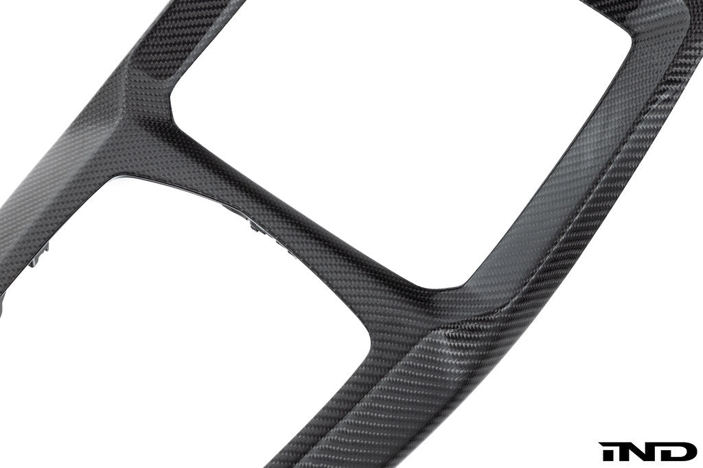 Indiv F97 X3M / F98 X4M LCI Carbon Center Console Trim - LHD