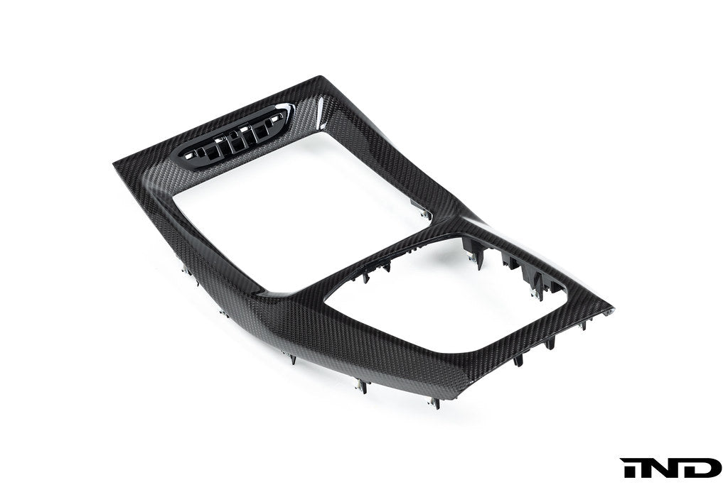 Indiv F97 X3M / F98 X4M LCI Carbon Center Console Trim - LHD