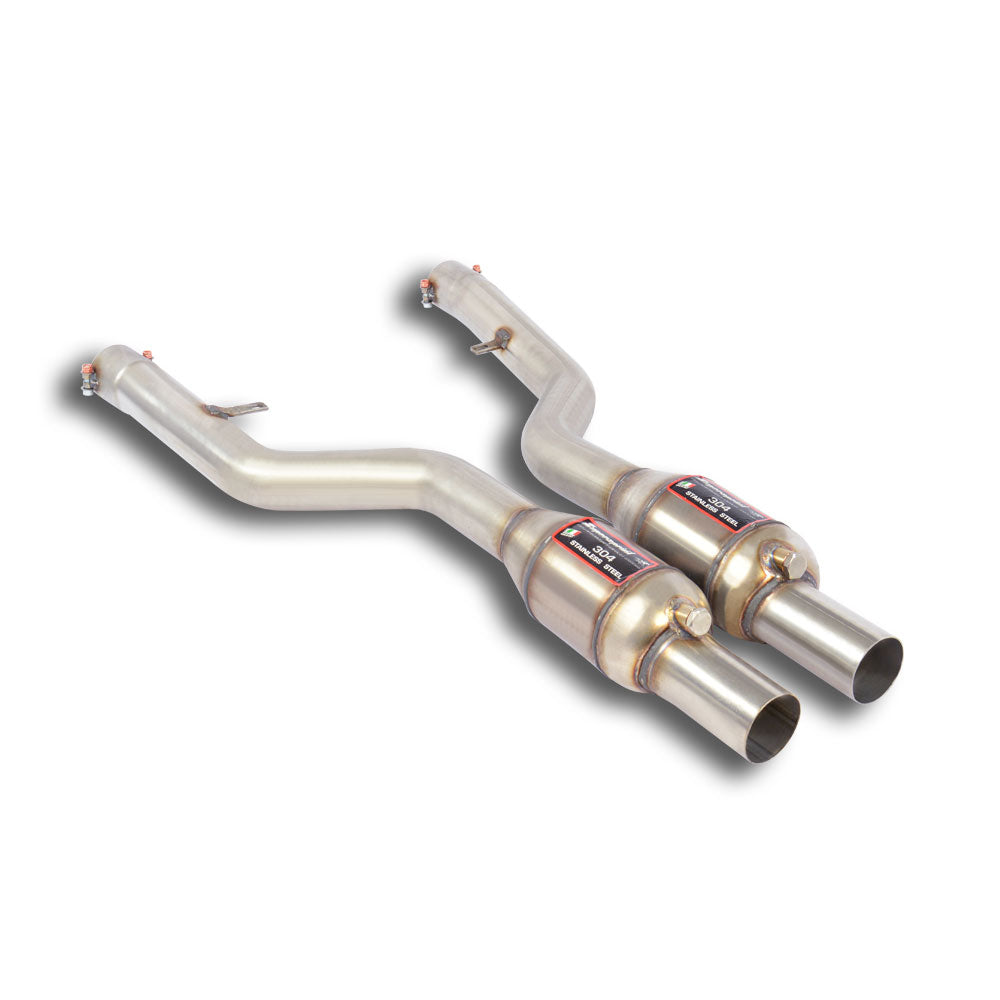 Supersprint ALPINA 5 Series (E60 / E61) Front Exhaust Right - Left With Metallic Catalytic Converter