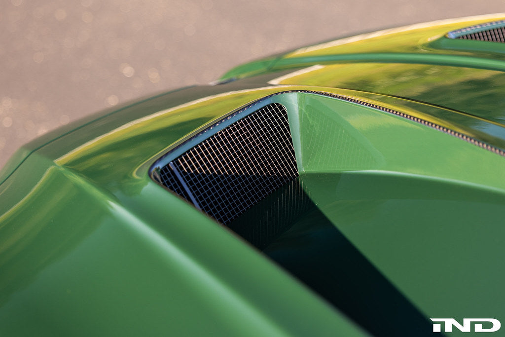 3/4 view installed close up