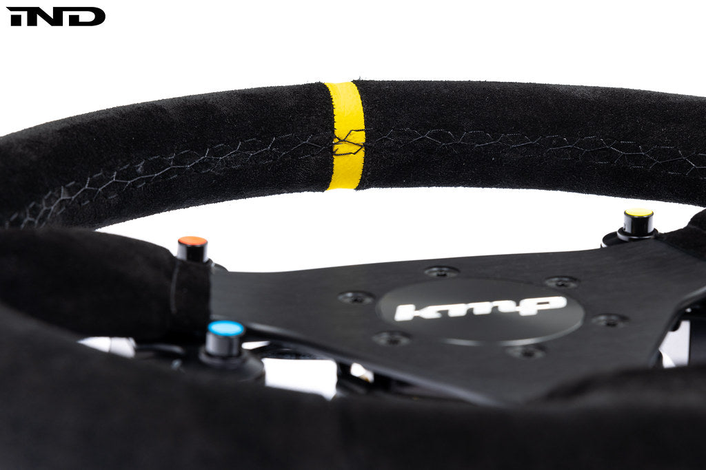 KMP E46 M3 Racing Wheel + Quick-Release Hub Kit - SMG