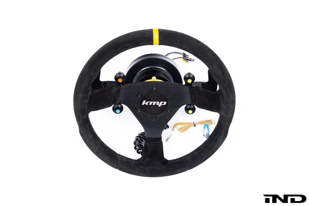 KMP E46 M3 Racing Wheel + Quick-Release Hub Kit - SMG