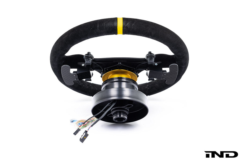 KMP E46 M3 Racing Wheel + Quick-Release Hub Kit - SMG