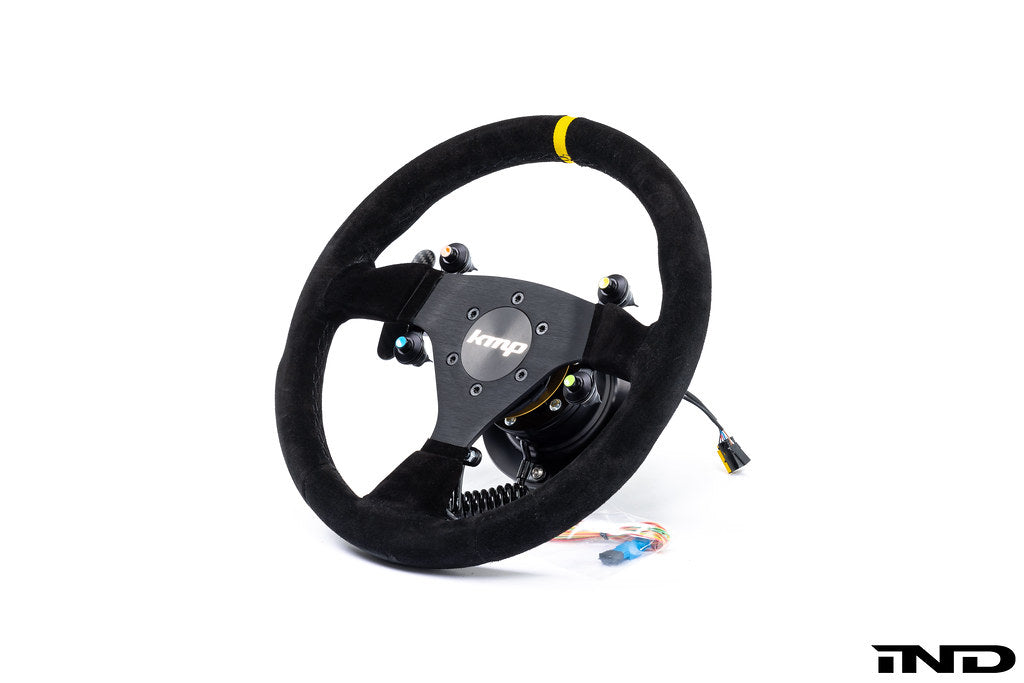 KMP E46 M3 Racing Wheel + Quick-Release Hub Kit - SMG GEN2