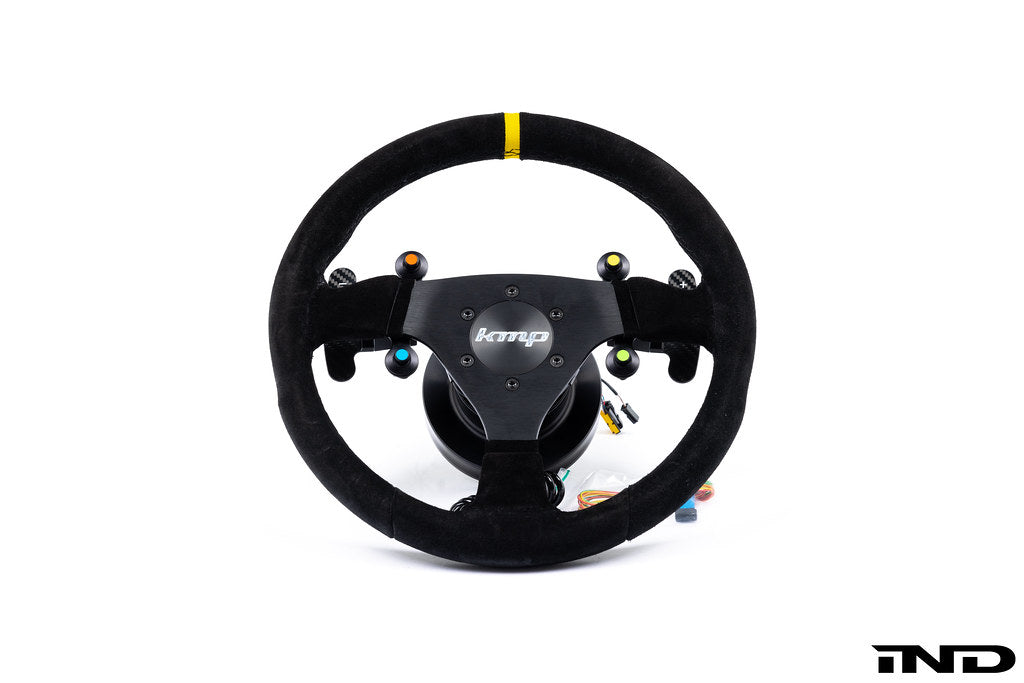 KMP E46 M3 Racing Wheel + Quick-Release Hub Kit - SMG