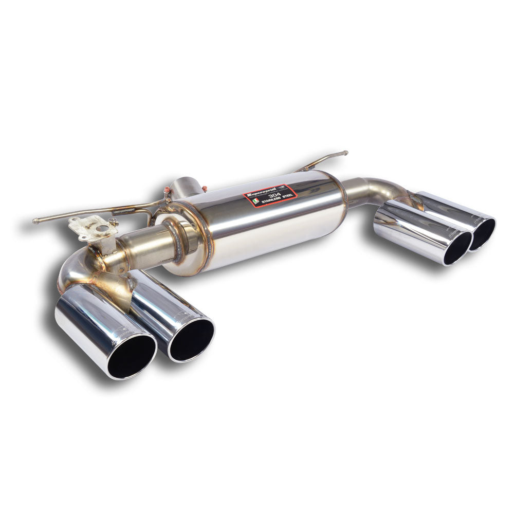 Supersprint BMW F34 GT 2013 -> 2016 Rear Exhaust Oo80 Right + Oo80 Left With Valve