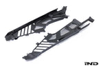 Eventuri Lamborghini Huracan Black Carbon Engine Cover Set