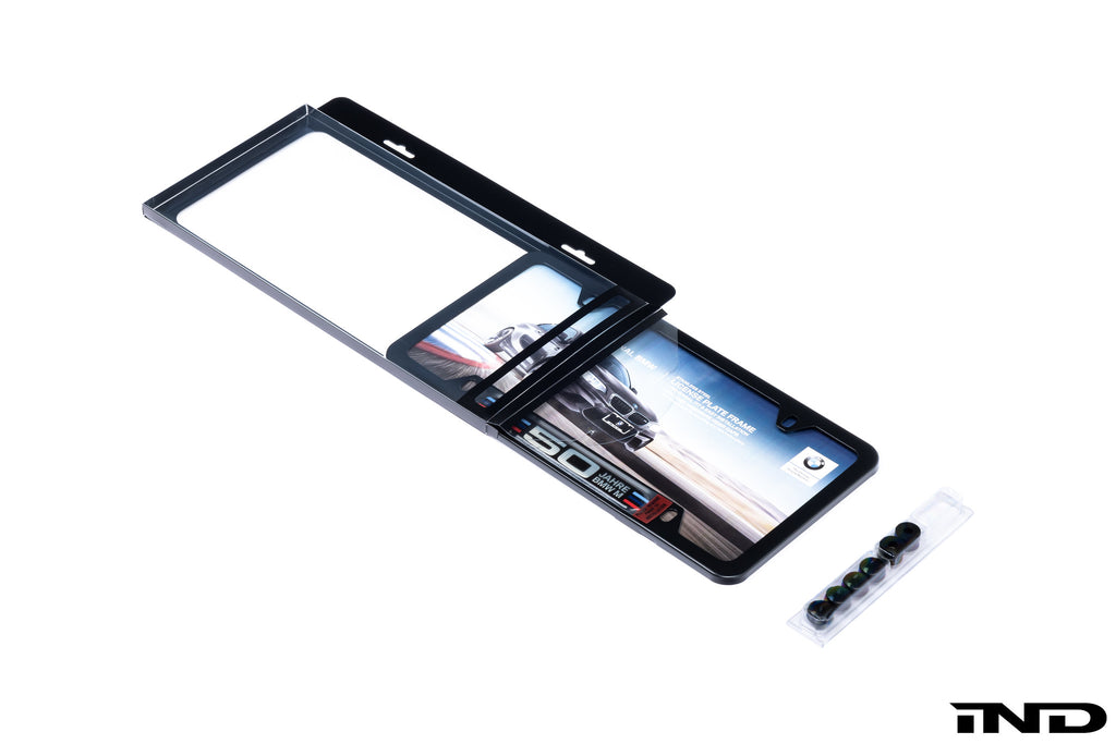 BMW 50th Anniversary M License Plate Frame