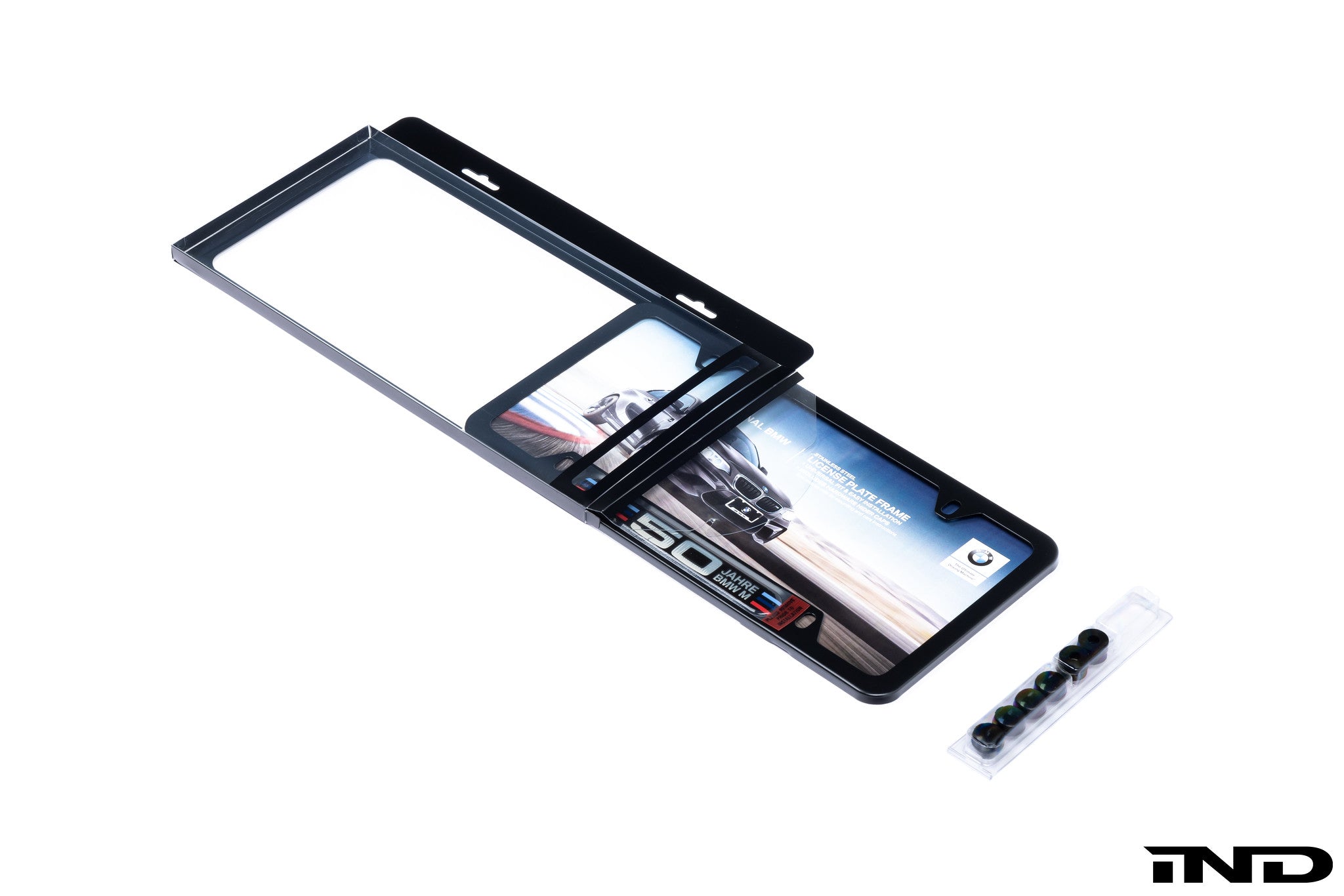 BMW 50th Anniversary M License Plate Frame