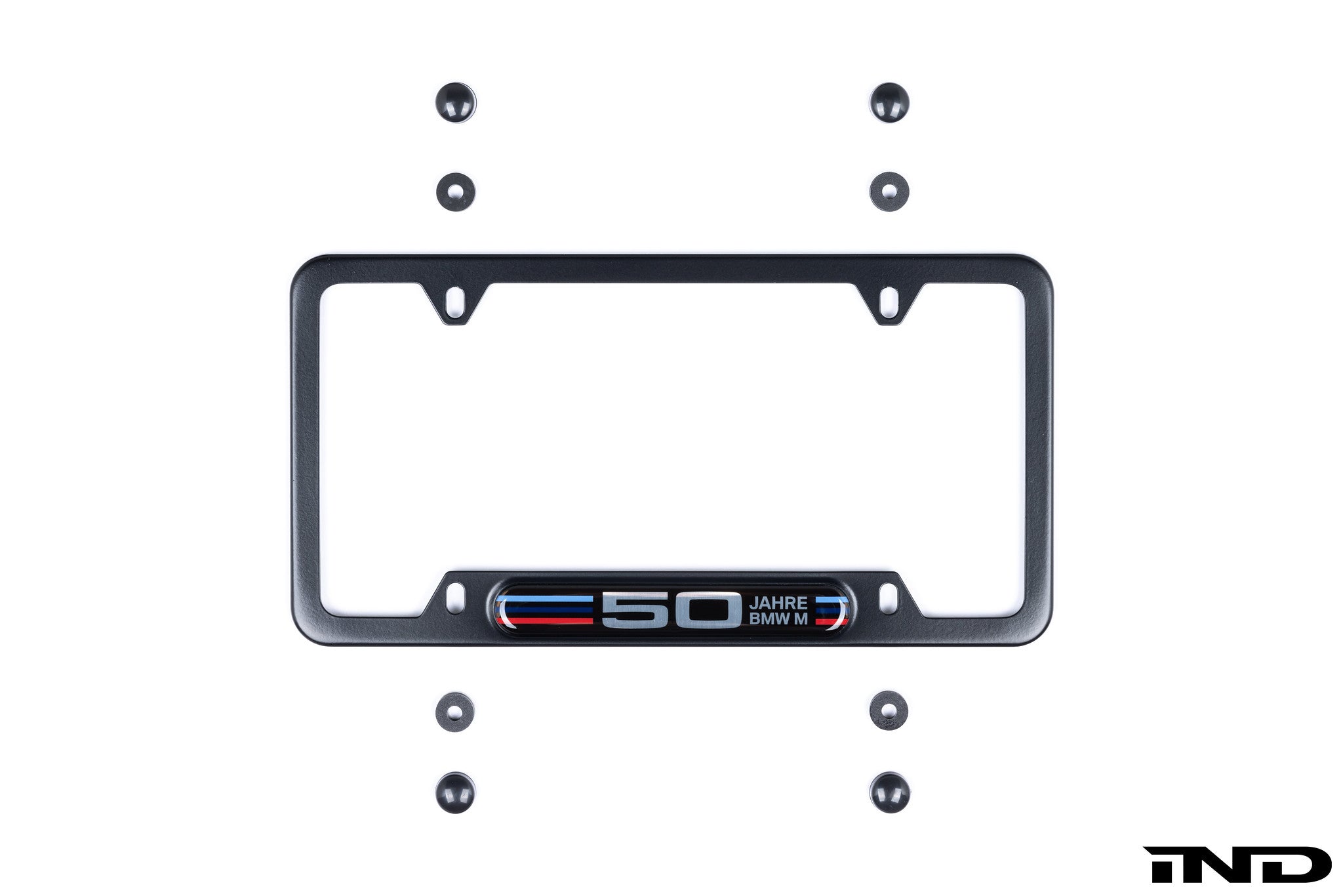 BMW 50th Anniversary M License Plate Frame