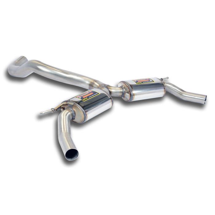 Supersprint RENAULT CLIO IV ('13-> '16) Rear Exhaust Right - Left "Racing"
