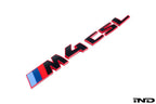 BMW G82 M4 CSL Trunk Emblem