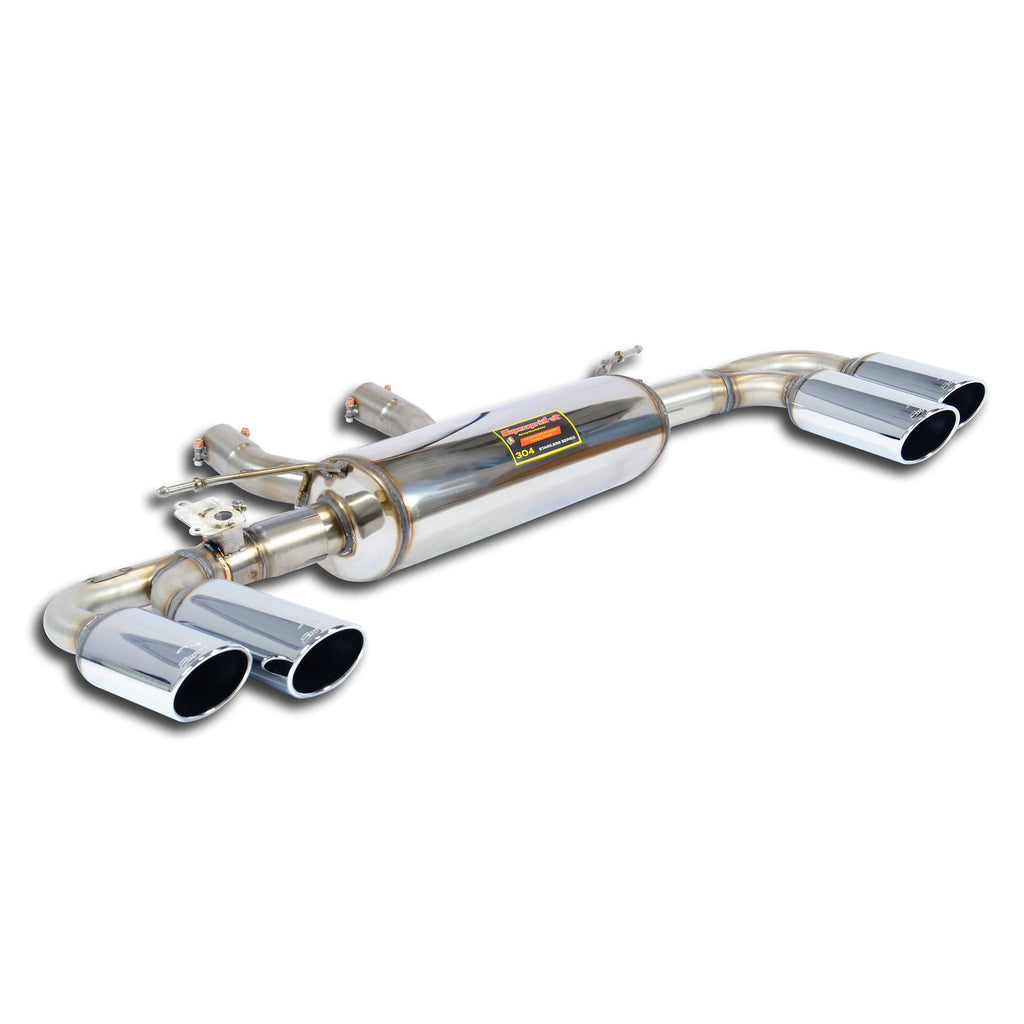 Supersprint ALPINA 3 Series (F30 / F31) Rear Exhaust 2 Exit Right 100X75 - 2 Exit Left 100X75