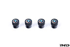 BMW M 50 Year Anniversary Heritage Valve Stem Cap Set - Black
