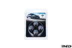 BMW M 50 Year Anniversary Heritage Valve Stem Cap Set - Black