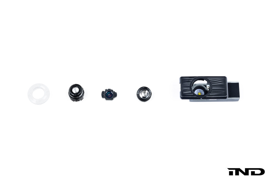 BMW M 50 Year Anniversary Heritage LED Door Projector Light Kit - 50mm