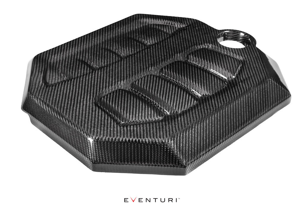 Eventuri VW Golf MK8 GTI / R Black Carbon Engine Cover