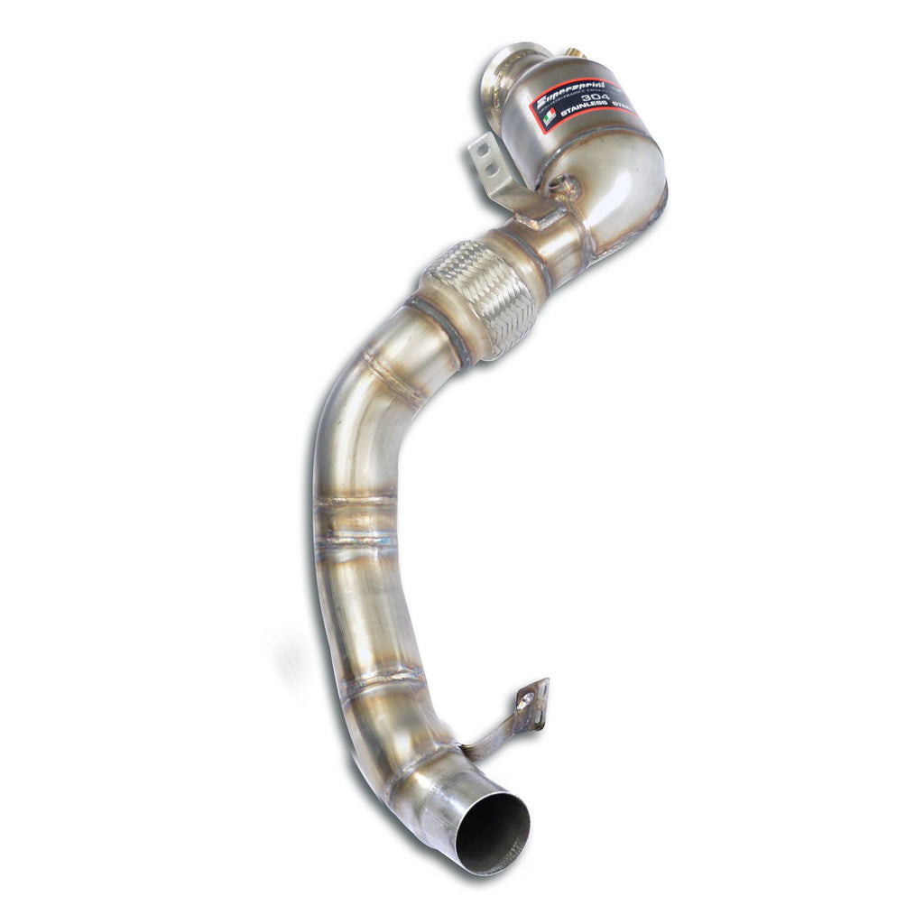 Supersprint ALPINA 5 Series (G30 / G31) Turbo Downpipe Kit + Metallic Catalytic Converter Left 100Cpsiaccepts The Stock "Cat-Back" System