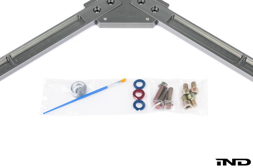 Rogue Engineering E46 M3 Billet Aluminum Chassis Support V-Brace Kit