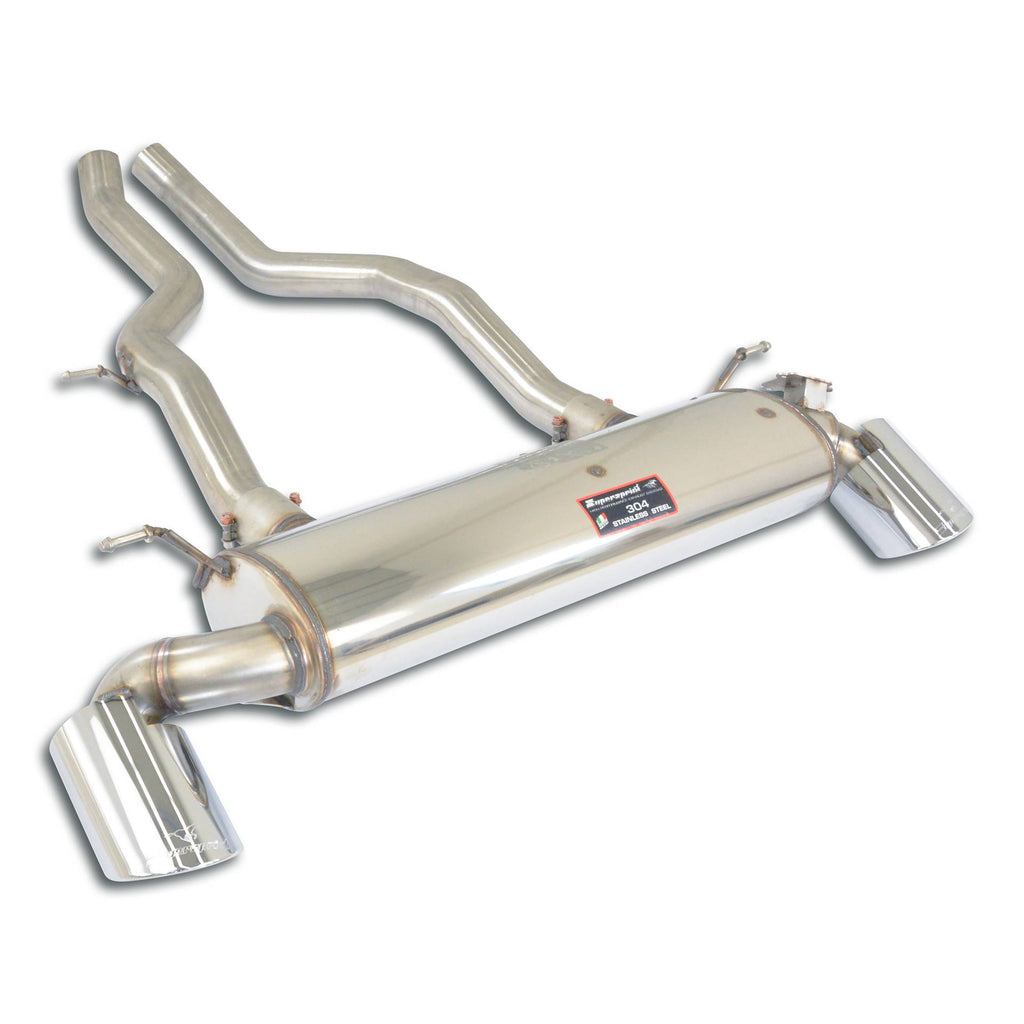 Supersprint TOYOTA GR Supra B58 Rear Exhaust Right O120 - Left O120 With Valve