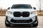 BMW F98 X4M LCI Shadowline Front Grille Set