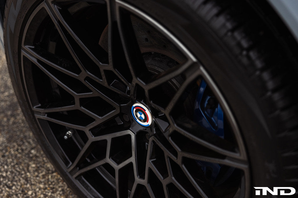 BMW センターキャップセット 50th アニバーサリー　56mm BMW M 50 Year Anniversary Heritage Center Cap Set - 56mm - iND