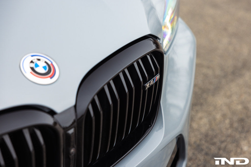 BMW F98 X4M LCI Shadowline Front Grille Set