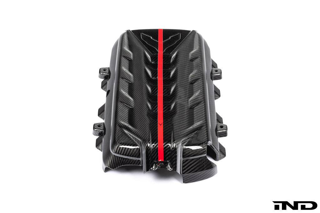 Eventuri Chevrolet C8 Corvette Black Carbon Engine Cover