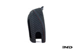 BMW M Performance Carbon with Tri-Color Stitched Alcantara Key Case