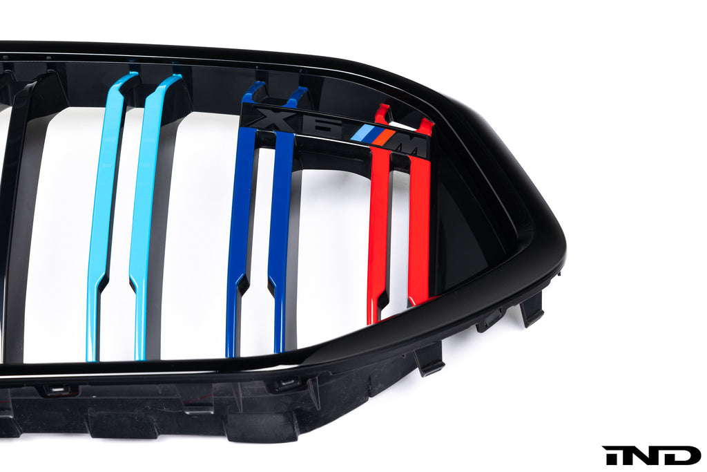 BMW F96 X6M Gloss Black Front Grille