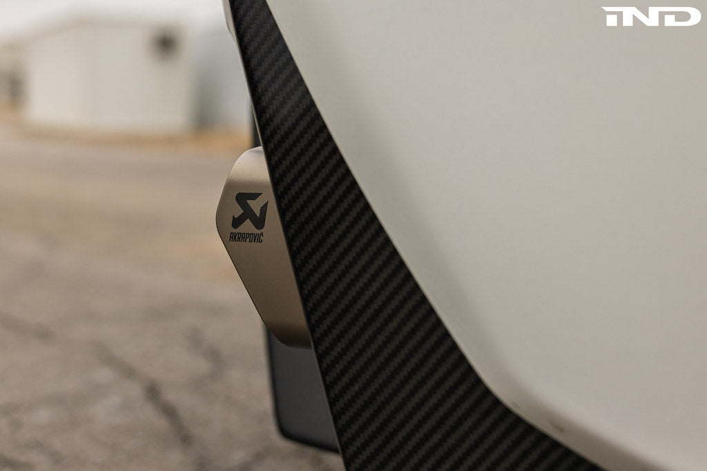 Akrapovic C8 Corvette Titanium Performance Exhaust - Slip-On Line