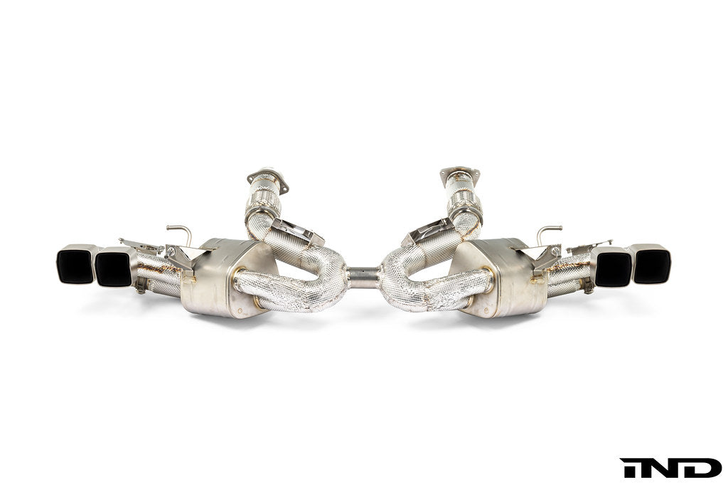 Akrapovic C8 Corvette Titanium Performance Exhaust - Slip-On Line