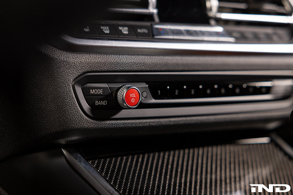 AutoTecknic G8X M3 / M4 Red Audio Volume Button