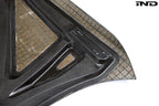 BMW Motorsport G82 M4 GT4 Natural Fiber Vented Hood G80 M3 IND DISTRIBUTION