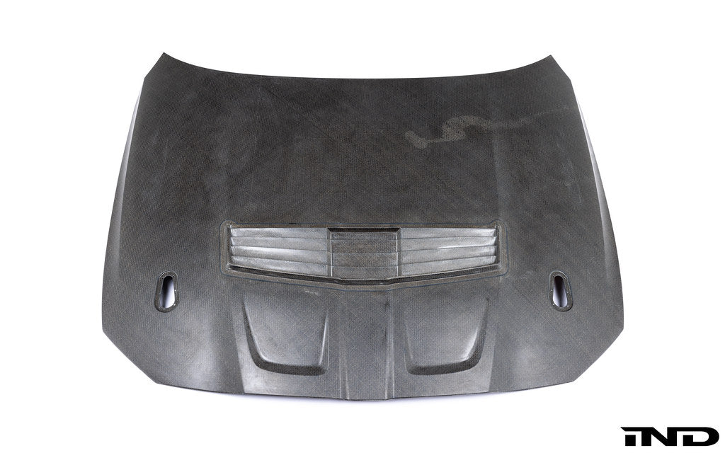 BMW Motorsport G82 M4 GT4 Natural Fiber Vented Hood G80 M3 IND DISTRIBUTION