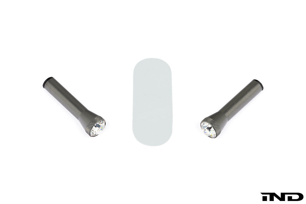 BMW Door Lock Pin Set - Crystal Clarity