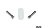 BMW Door Lock Pin Set - Crystal Clarity