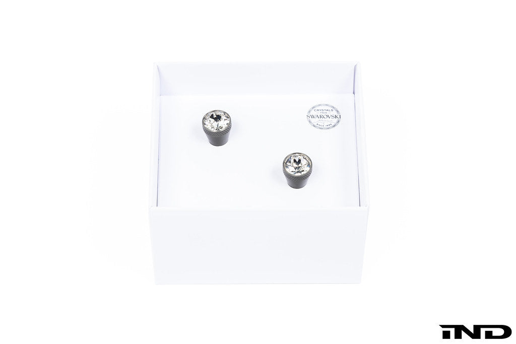 BMW Door Lock Pin Set - Crystal Clarity