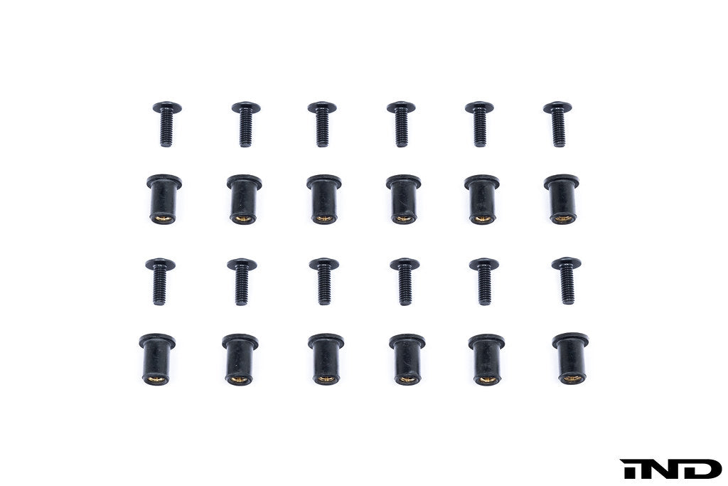 BMW Motorsport G82 M4 GT4 Bumper Canard Set