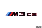 BMW G80 M3 CS Trunk Emblem