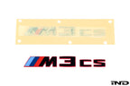 BMW G80 M3 CS Trunk Emblem