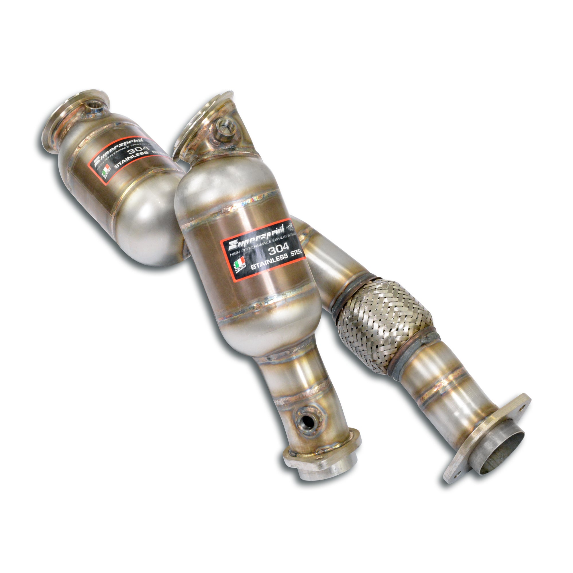 Supersprint G8x M2 / M3 / M4 Downpipe + Metallic Catalytic Right - Left