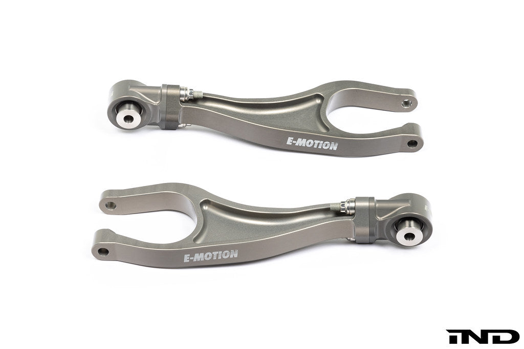 E-Motion Engineering 991 Adjustable Rear Lower Control Arm Fork Set