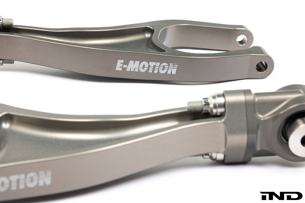 E-Motion Engineering 991 Adjustable Rear Lower Control Arm Fork Set