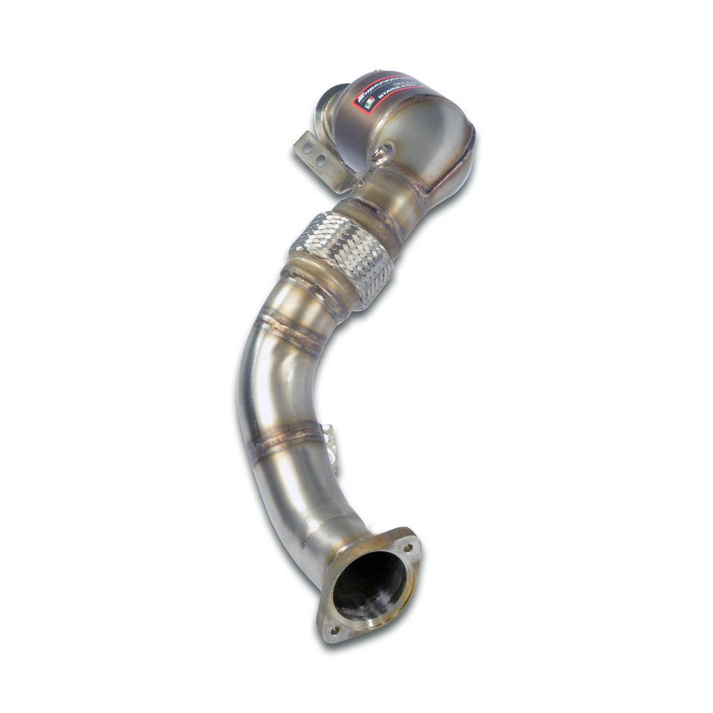 Supersprint BMW F90 M5 Turbo Downpipe Kit + Metallic Catalytic Left(Replaces Primary And Secondary Catalytics)Accepts The Stock Tertiary Catalytics