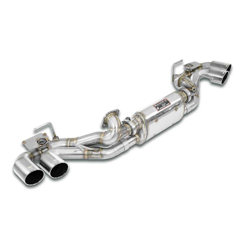 Supersprint CORVETTE C8 Rear Exhaust Right - Left With Valves, 4 Endpipes Oo 100