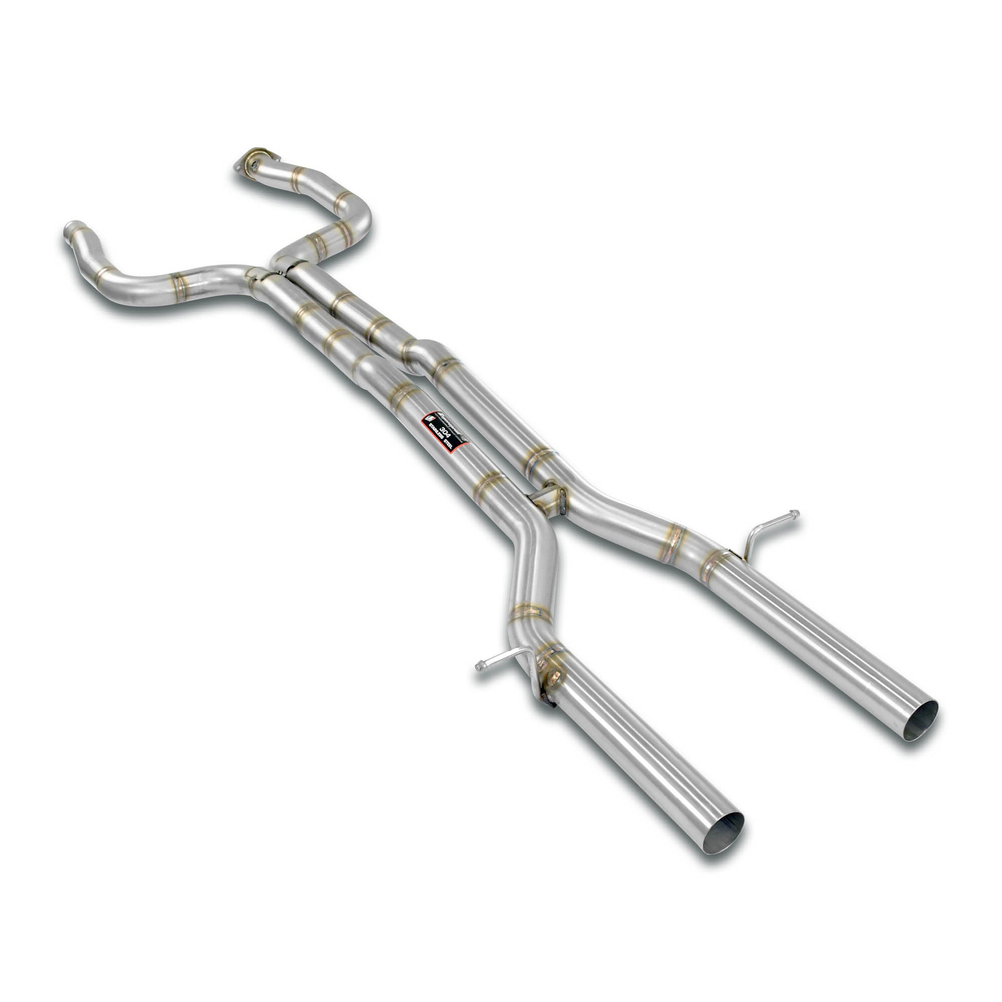 Supersprint Chevrolet Camaro Front Pipe + Mid Section Right Left (Deletes The Secondary Catalytic)