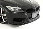3d design e89 m sport carbon fiber front lip spoiler - iND Distribution